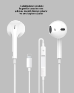 Кабелски слушалки компатибилни со iPhone 14 и помалку модели - Image 2