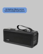 J-IPOX P520 Bluetooth Звучник 8W Силен Звук Соларно Полнење FM Радио - Image 2