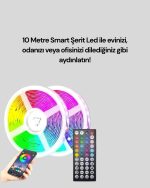 10 Метри Телефон Контролирана Смарт Лента LED USB RGB Со Далечински Управувач - Image 2