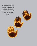 Безбедносна ламба со 176 LED ампули контролирана со рака - Image 5