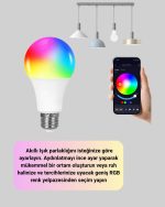 Паметна LED сијалица со далечински управувач во повеќе бои - Image 2