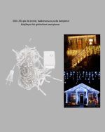 LED завеса со дизајн на водопад – Светла за свадби и посебни настани - Image 3
