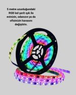 Декоративна LED лента со далечинско 5 метри - Image 3