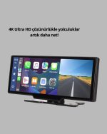 Honda Civic, Jazz, HR-V, CR-V, Nissan Qashqai, Micra, Juke, Уклопив Кабелски CarPlay & Android Auto Мултимедија – Со Камера за Реверзирање - Image 3