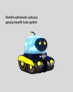 Проектор за ѕвездено небо со Bluetooth звучник во облик на робот - Image 3