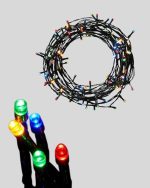 LED Светло за Завеси 2x2 Метри со Работен Пил – 8 Модови Декорација - Image 3