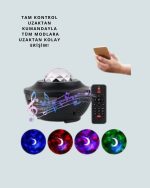 Bluetooth & USB Музички Плеер со Ночна Светилка – Опфат од 50 m², Далечинско Управување - Image 3