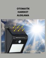 Водоотпорен IP65 20 LED Соларен Сензорски Осветлување за Градина и Веранда - Image 3