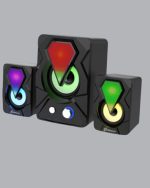 2.1 USB Поврзан Играчки Звучник со Цветни LED Светла - Image 3
