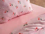 Ranforce Joyful Cherry Постелни Комплет за Еден - Image 8