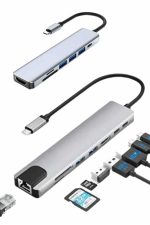 8 Портен Чоколад Macbook Соодветен Чоколадник Type-C конвертор TF SD картичка - Image 3