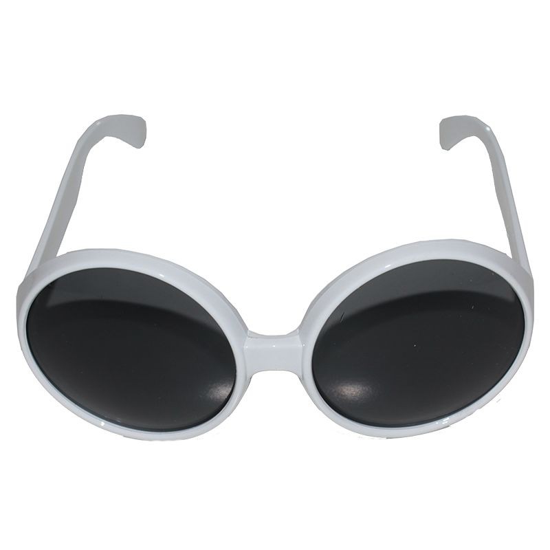 80-li-yillar-beyaz-renk-nosta-30425_1.jpg Парти очила од 80-тите години во бела боја - Image 1