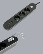 3 USB Портен Троен Приклучок CXE103 - Image 4
