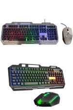 RGB осветлен гейминг тастатура Q тастатура со глувче подарок - Image 4