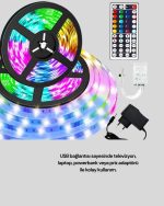10 Метри Телефон Контролирана Смарт Лента LED USB RGB Со Далечински Управувач - Image 4