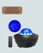 Bluetooth & USB Музички Плеер со Ночна Светилка – Опфат од 50 m², Далечинско Управување - Image 4
