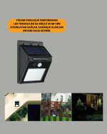 Водоотпорен IP65 20 LED Соларен Сензорски Осветлување за Градина и Веранда - Image 4