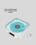 Декоративен ноќен звучник со Bluetooth – со екран за време и батерија - Image 4