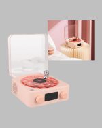 Ретро Bluetooth звучник РОЗОВ - Image 4