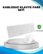 Q Клавијатура и Миш Сет со USB Влез Безжичен