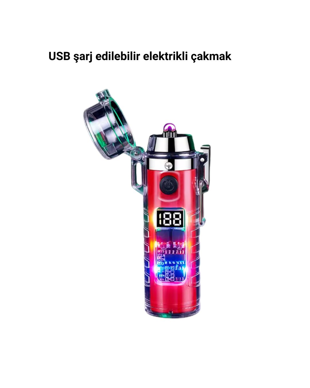 USB-sarj-edilebilir-elektrikli-cakmak.jpg MX8811 USB Запалка - Image 1