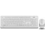 A4 TECH FG1010 БЕЛ Q MM 2.4G БЕЖИЧЕН КЛАВИЈАТУРА МАУС СЕТ