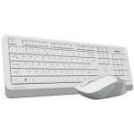 A4 TECH FG1010 БЕЛ Q MM 2.4G БЕЖИЧЕН КЛАВИЈАТУРА МАУС СЕТ - Image 2