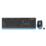 A4 TECH FG1035 MAVİ Q MM 2.4G КАБЛОСУЗ КЛАВИЈАТУРА МАУС СЕТ