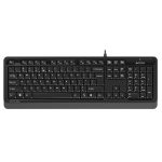 A4 TECH FK10 Q TR MM СИЈА/ЦРНА USB КАБЛСКА КЛАВИЈАТУРА