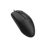 A4 TECH OP-330 ЦРЕН USB V-TRACK 1200DPI КАБЛСКИ МАУС