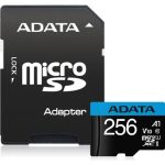 ADATA 256GB PREMIER MICROSDXC UHS-I CLASS10 V10 AUSDX256GUICL10A1-RA1