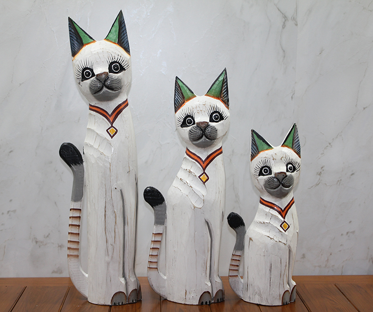 ahsap-3-lu-kedi-seti-50-cm-28745_1.jpg Декоративен сет за мачки од 3 парчиња 50 см - Image 1