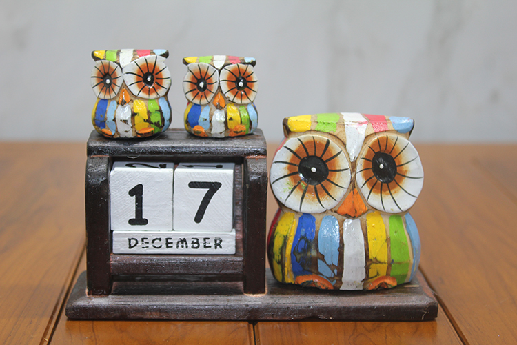 ahsap-baykus-takvim-model-2-31101_1.jpg Дрвен сова календар модел 2 - Image 1