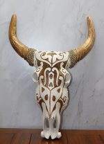 Дрвен буфало за ѕид - Image 2