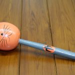 Дрвен Котешки Маракас Едночленски Модел 3