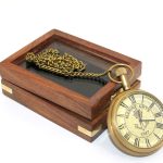 Дрвена Кутија со Костекли Часовник Модел 4
