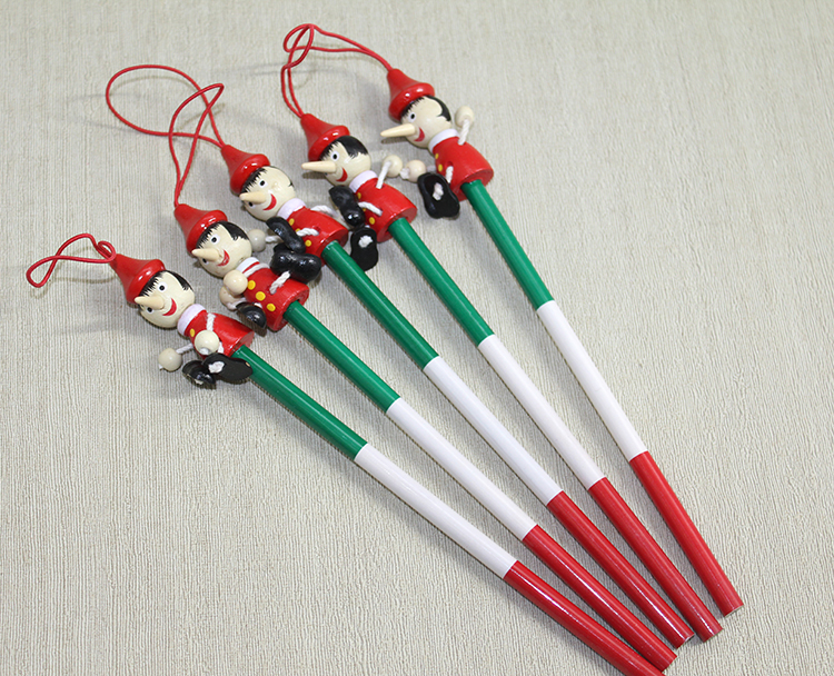 ahsap-pinokyo-kursun-kalem-26916_1.jpg Дрвен молив Пинокио - Image 1