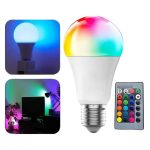 Паметна RGB LED Лампа со Далечинско Управување