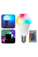 Паметна RGB LED Лампа со Далечинско Управување