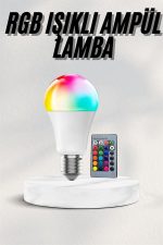 Паметна RGB LED Лампа со Далечинско Управување - Image 2