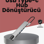 Алуминиумски куќиште Type‑C HDMI & Ethernet адаптер – Вклучи & Работи