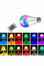 Амбиентно осветлување RGB LED ламба со далечинско управување