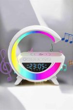 Android компатибилен паметен Bluetooth звучник со безжично полнење - Image 3