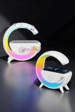 Android компатибилен паметен Bluetooth звучник со безжично полнење - Image 5