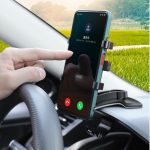 Држач за телефон со 360° ротирачка глава за поставување на таблата на автомобилот