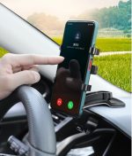 Држач за телефон со 360° ротирачка глава за поставување на таблата на автомобилот