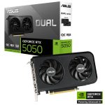 ASUS GEFORCE DUAL-RTX5050-O8G 8GB GDDR6 128BIT 1XHDMI 3XDP ЕКРАН КАРТИ