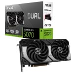 ASUS GEFORCE DUAL-RTX5070-O12G 12GB GDDR7 192BIT 3XDP 1XHDMI ЕКРАН КАРТИ