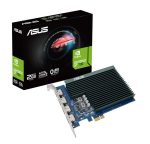 ASUS GEFORCE GT730-4H-SL-2GD5 2GB DDR5 64BIT 4XHDMI ЕКРАН КАРТИ