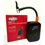 Attlas Atmc 7.4 Акулен Дигитален Пумпа за Гуми
